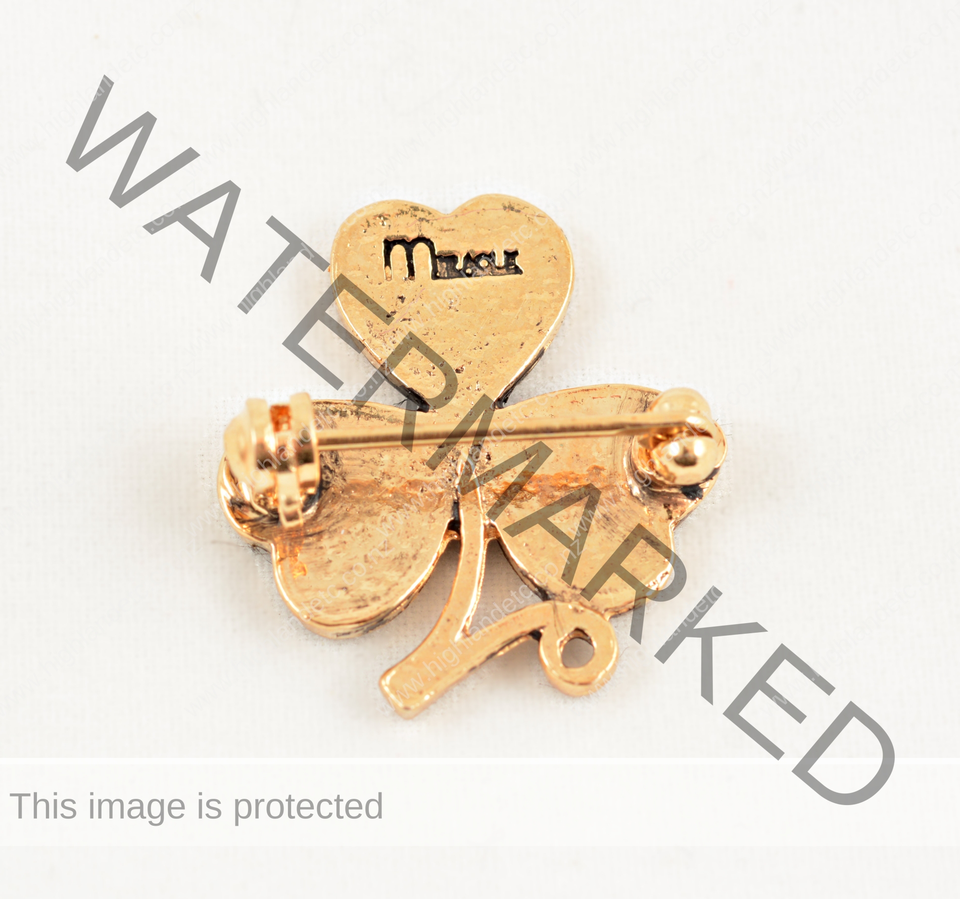 Shamrock Brooch Highland Etc Ltd