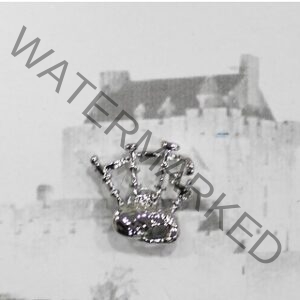 Bagpipes pin