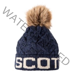 Knitted Navy Scotland