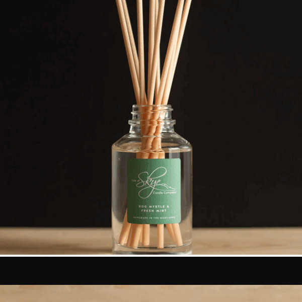 Bog Myrtle & Fresh Mint Reed Diffuser